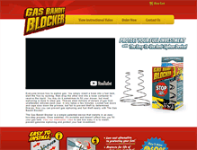 Tablet Screenshot of gasbanditblocker.com